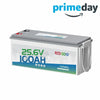 Redodo Batterie Lithium LiFePO4 24V 100Ah