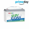 Redodo Batterie Lithium LiFePO4 12V 100Ah - Batterie Solaire,Cellule de Qualité EV