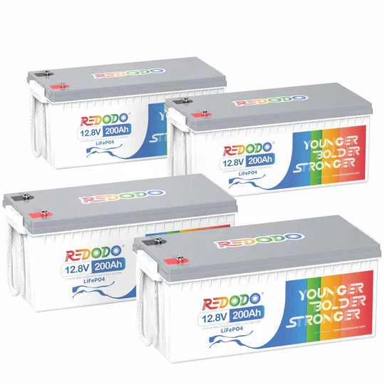 Redodo Batterie Lithium LiFePO4 12V 200Ah