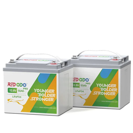 Redodo 12V 50Ah Batterie lithium LiFePO4