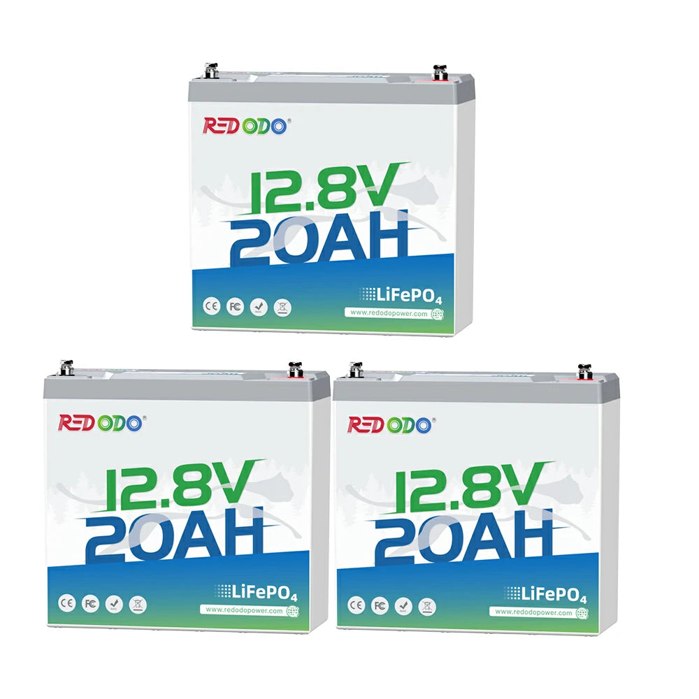Redodo Batterie Lithium LiFePO4 12V 20Ah