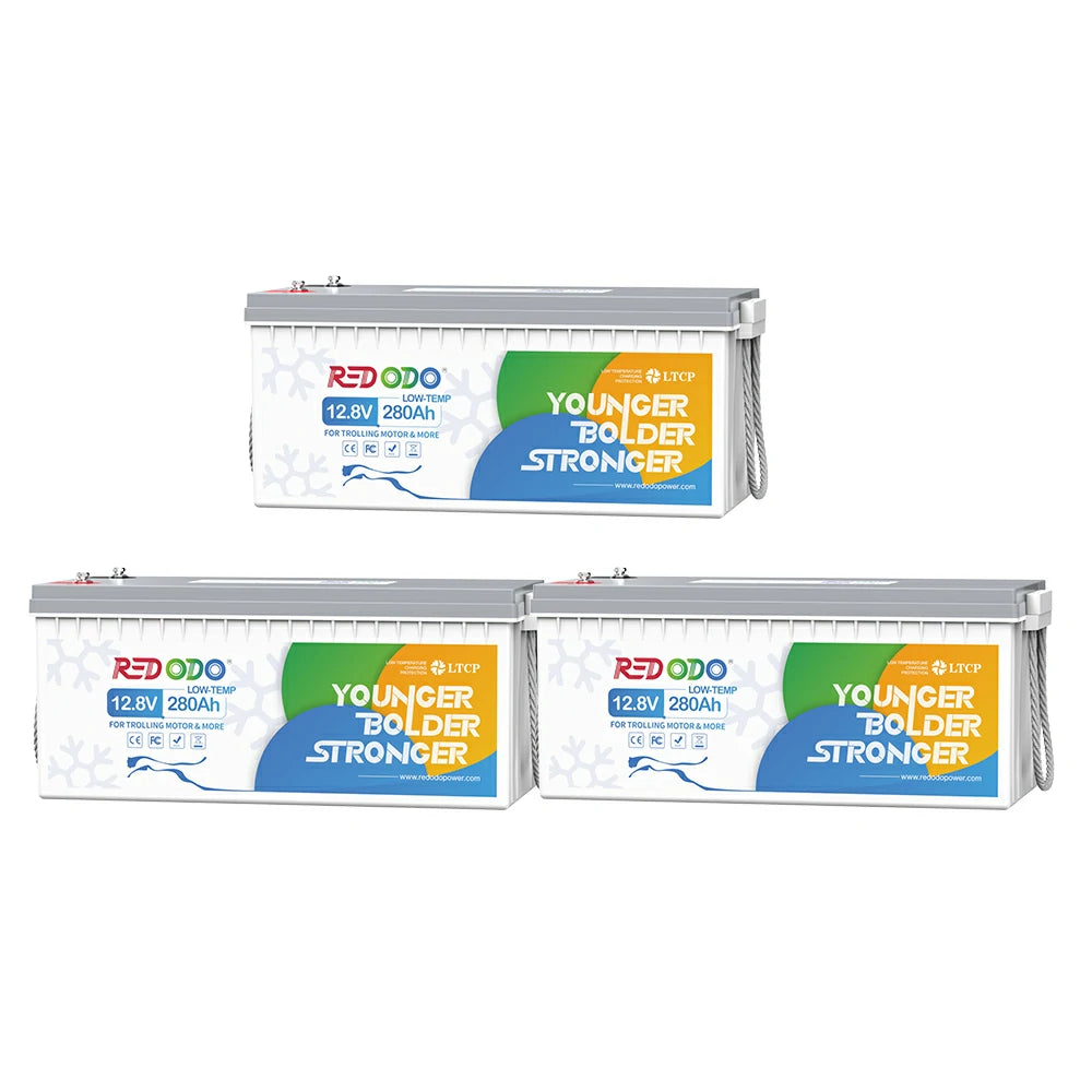 Redodo Batterie lithium LiFePO4 12V 280Ah Basse Température