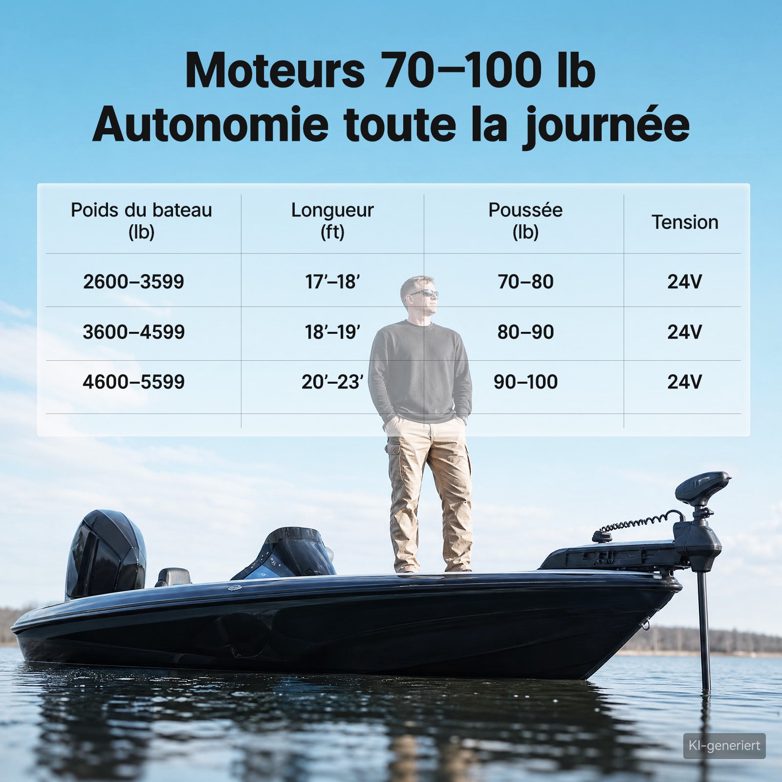 Redodo 24V 100Ah LiFePO4 Ultra Mini Batterie avec Bluetooth pour bateaux