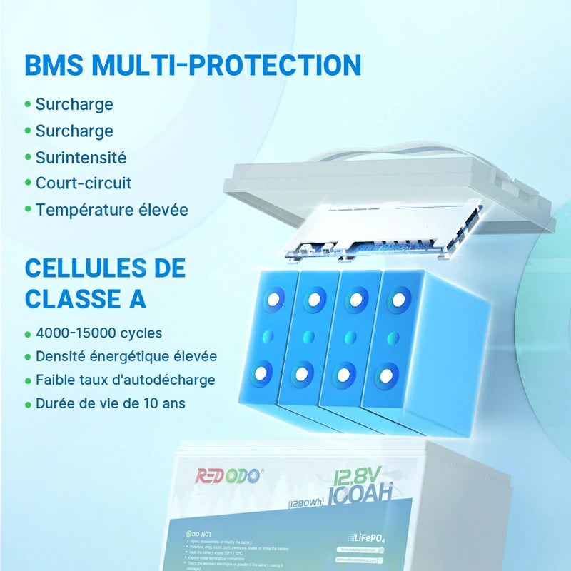 Redodo-Batterie-LiFePO4-12V-100Ah-BMS-Protection-Cellules-de-Classe-A