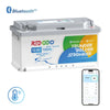 Redodo Batterie lithium LiFePO4 12V 100Ah H190 Bluetooth