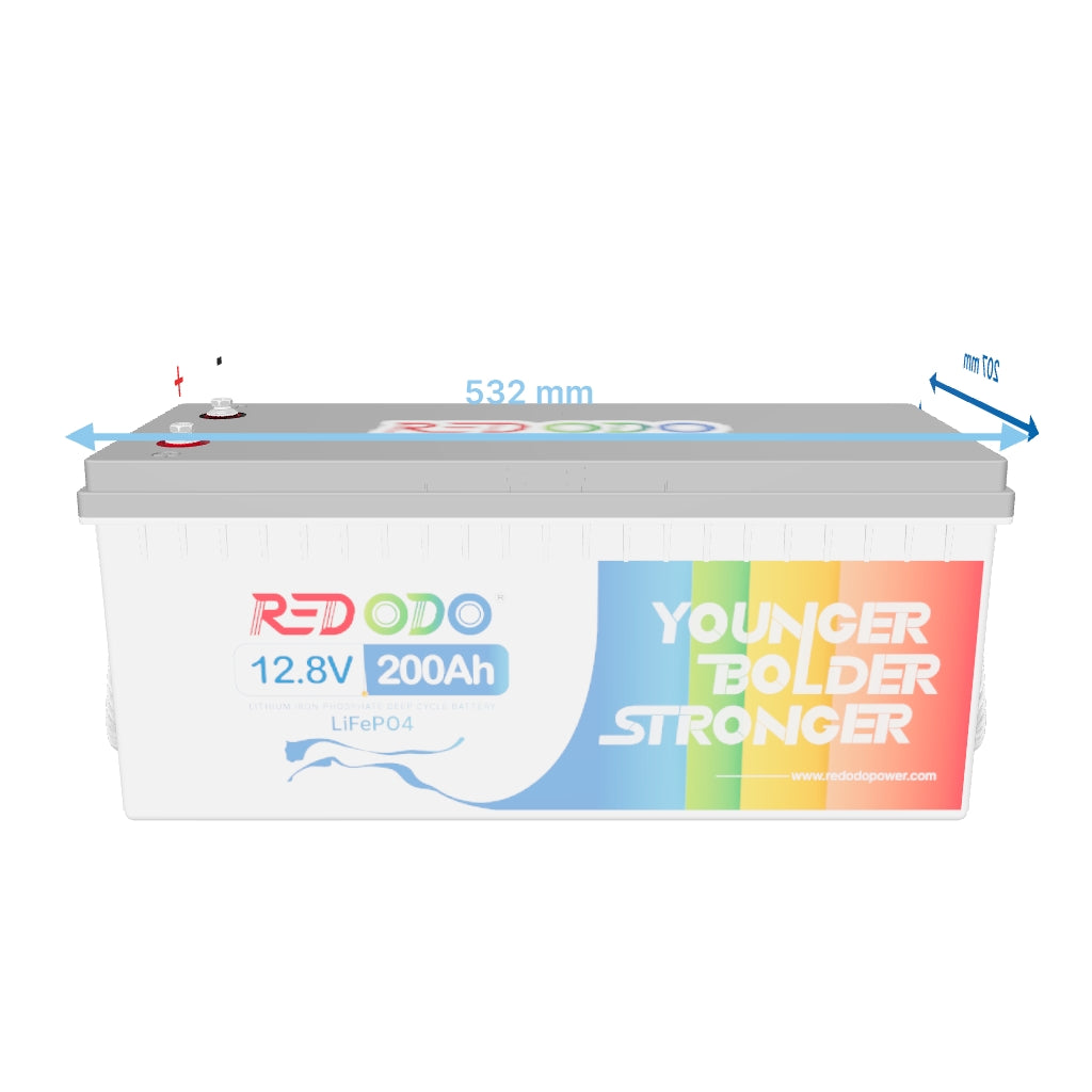 Redodo Batterie Lithium LiFePO4 12V 200Ah
